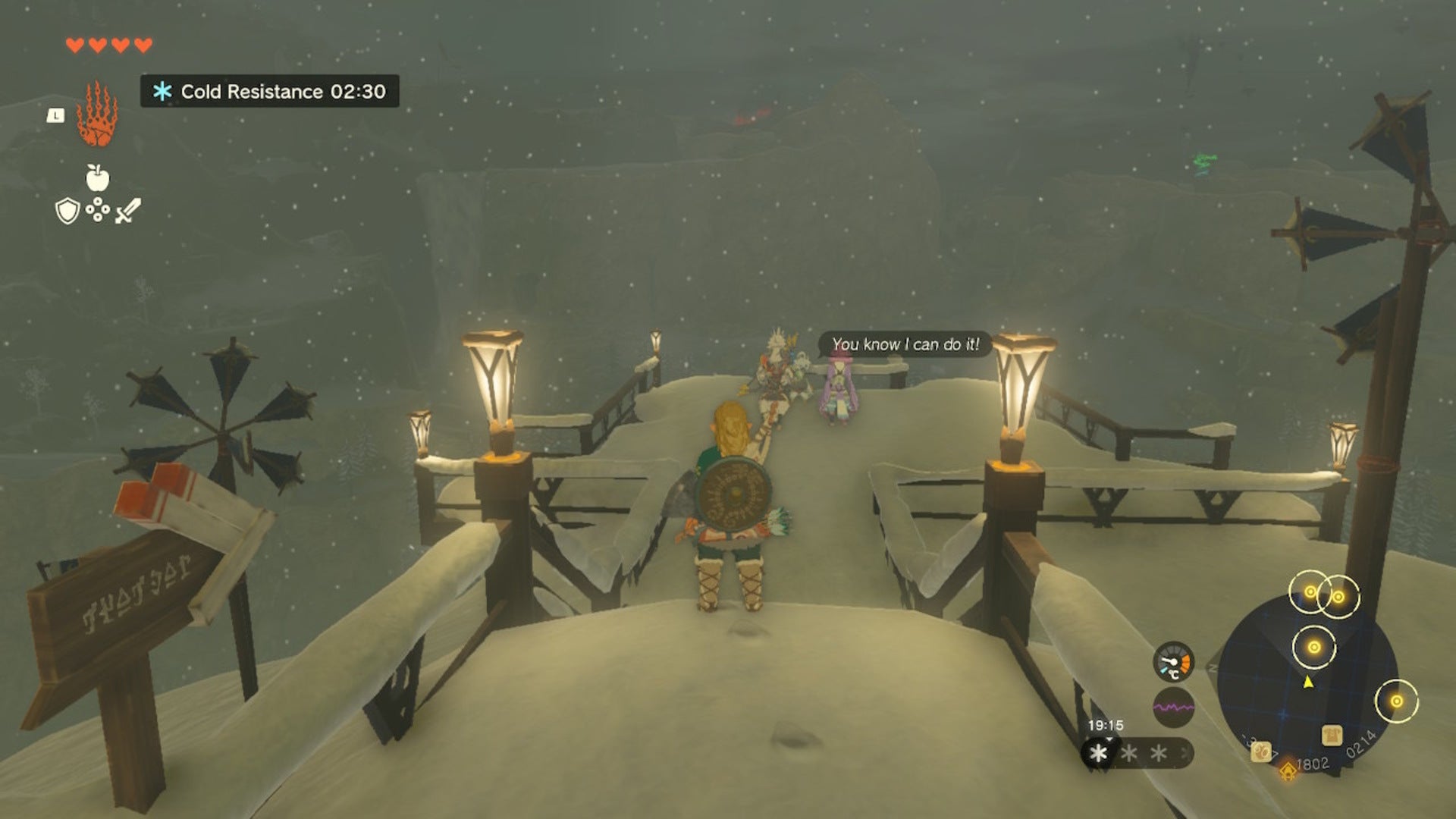 Link faces Tulin and Teba in The Legend of Zelda: Tears of the Kingdom - 6