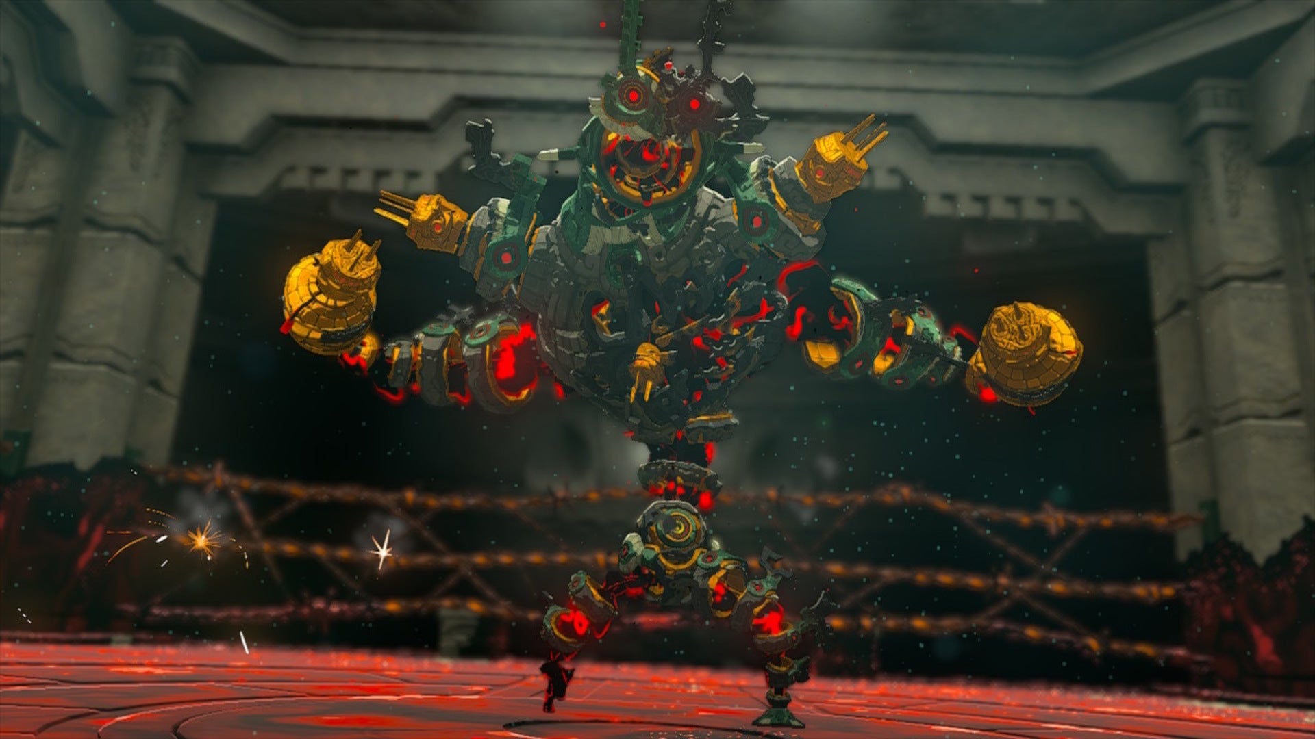 The Seized Construct in the Spirit Temple of The Legend of Zelda: Tears of the Kingdom - 5