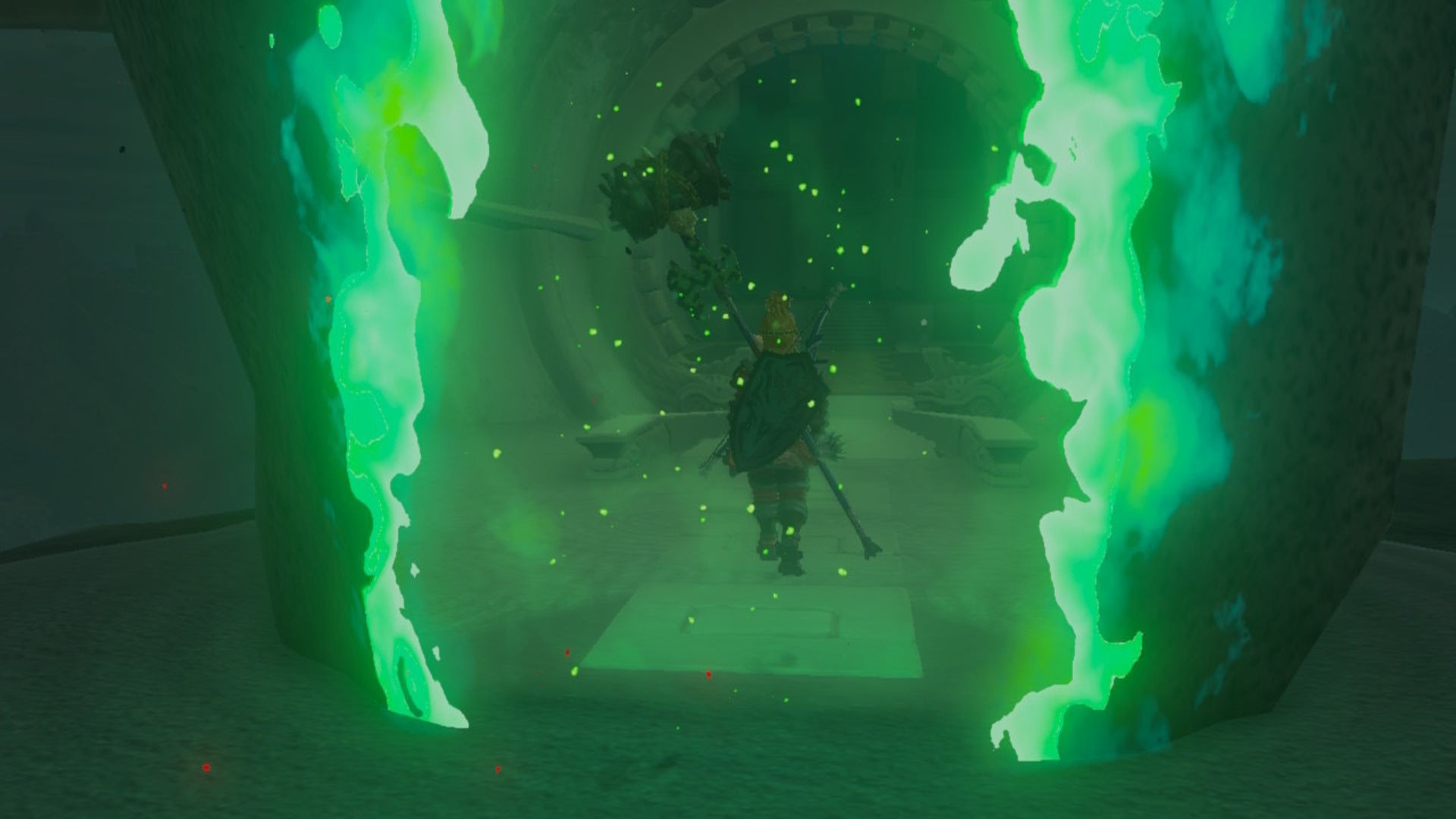 Link enters Serutabomac Shrine in The Legend of Zelda: Tears of the Kingdom - 1