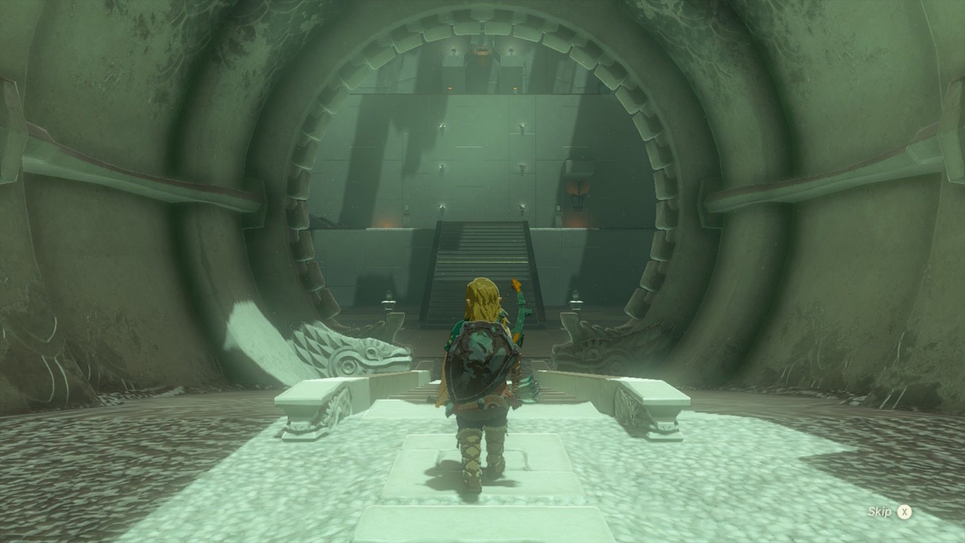 The entrance to the Sinakawak Shrine in The Legend of Zelda: Tears of the Kingdom - 1