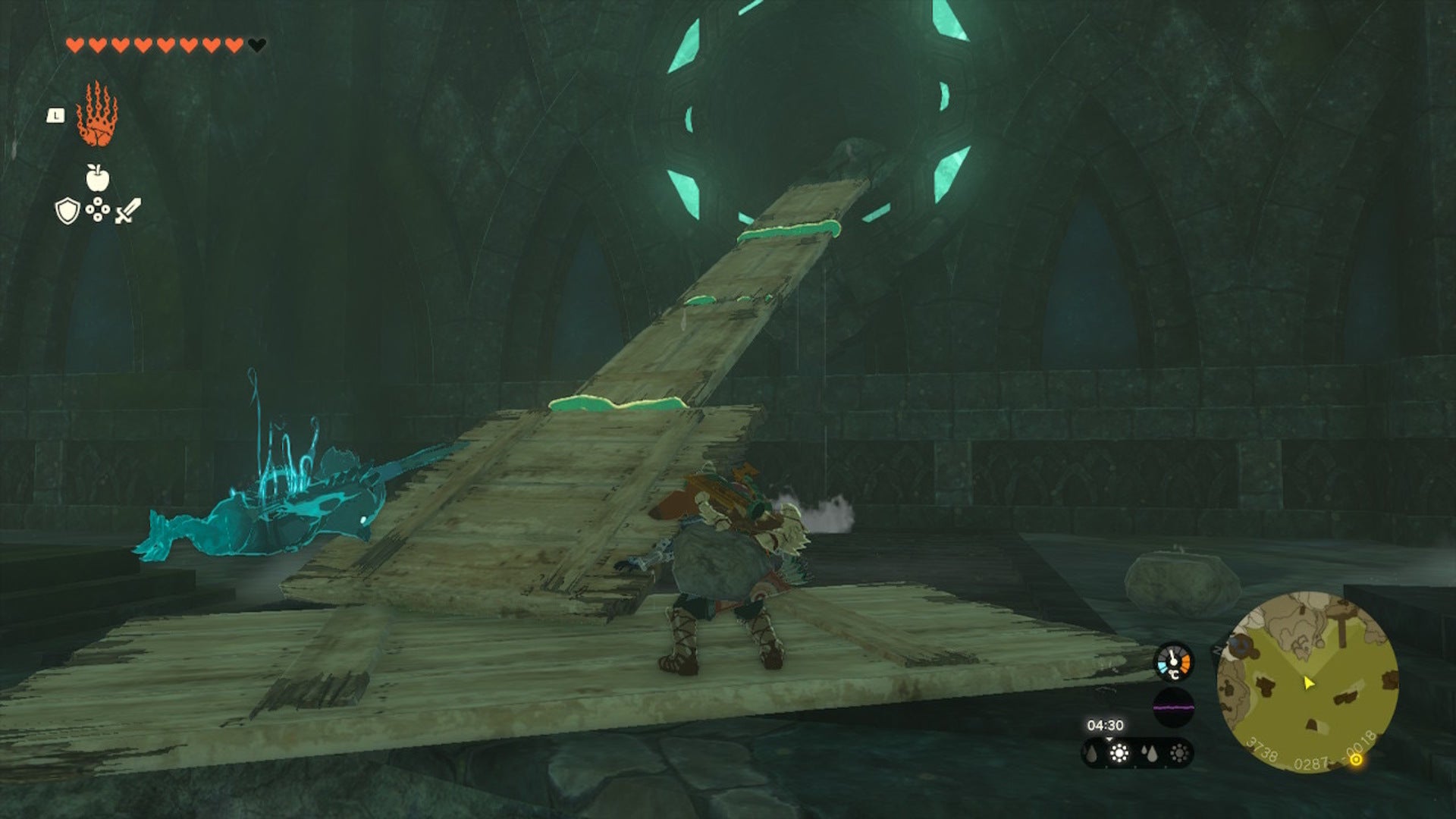 Link builds a ramp to a pipe in The Legend of Zelda: Tears of the Kingdom - 6
