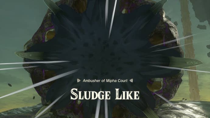 A sludge like in The Legend of Zelda: Tears of the Kingdom
