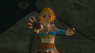 Zelda: Tears of the Kingdom lässt euch eine klassische Szene aus der Zeichentrickserie nachstellen.