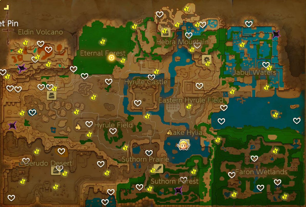 All Heart Piece locations in Zelda Echoes of Wisdom | Eurogamer.net