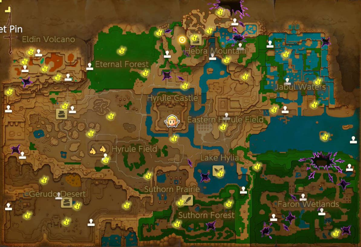 All Stamp Rally locations in Zelda Echoes of Wisdom | Eurogamer.net