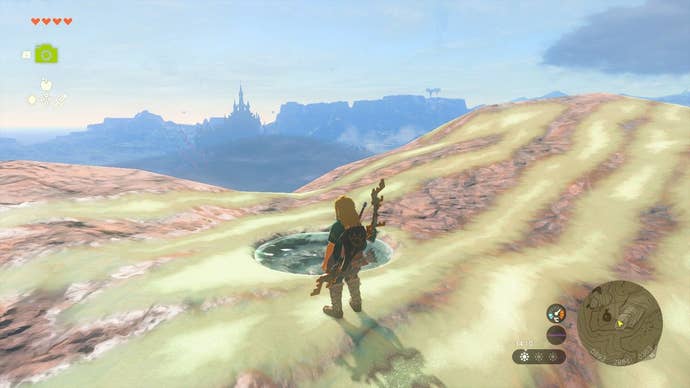 Link standing by the eleventh Dragon Tear in The Legend of Zelda: Tears of the Kingdom.