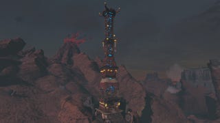 How to unlock Eldin Canyon Skyview Tower in Zelda Tears of the Kingdom