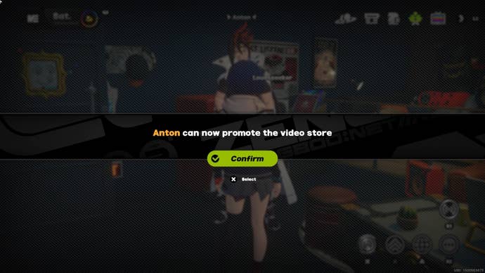 Text explaining that Anton can now be a promoter at Random Play in Zenless Zone Zero.