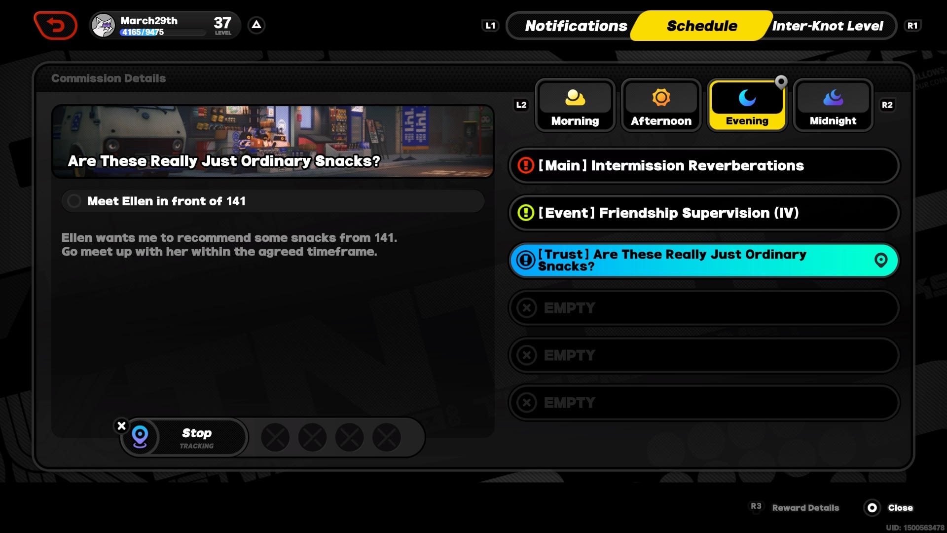 Zenless Zone Zero Ellen Trust answers