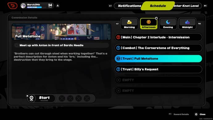 Quest description for the Full Metaltone Trust event for Anton in Zenless Zone Zero.