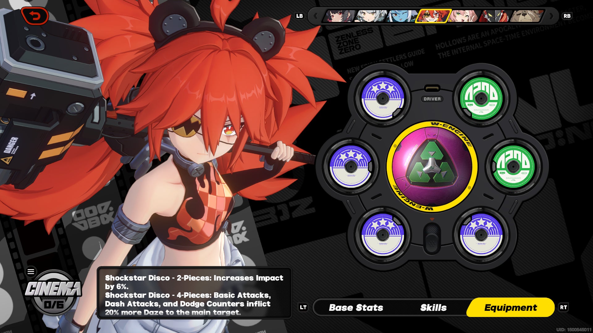 Koleda and her W-Engine and Disk Drives are shown in Zenless Zone Zero - 4