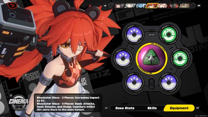 Koleda and her W-Engine and Disk Drives are shown in Zenless Zone Zero