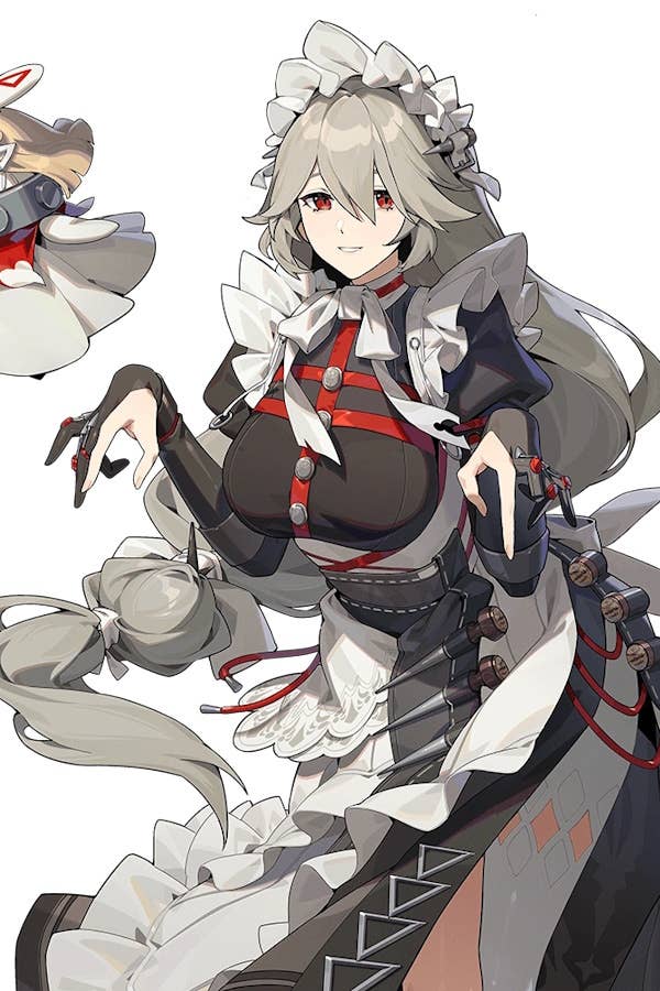 Cropped view of Rina posing in Zenless Zone Zero.