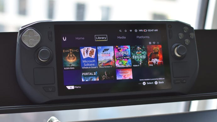 Zotac Zone menampilkan SATU perangkat lunak peluncurnya.