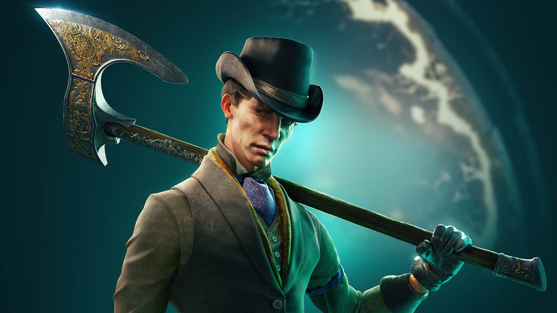 An axe wielding Realmwalker from Nightingale - 5