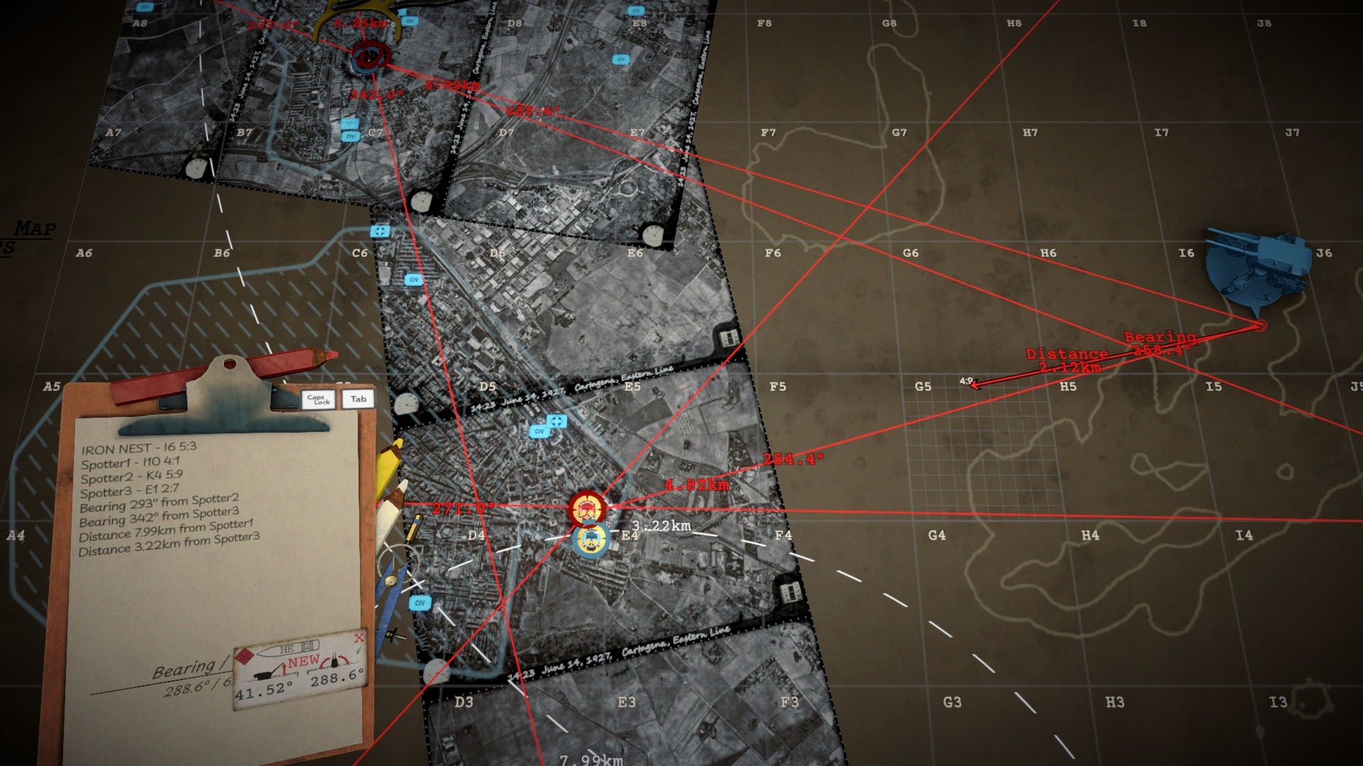 Hitting friendly targets in Iron Nest