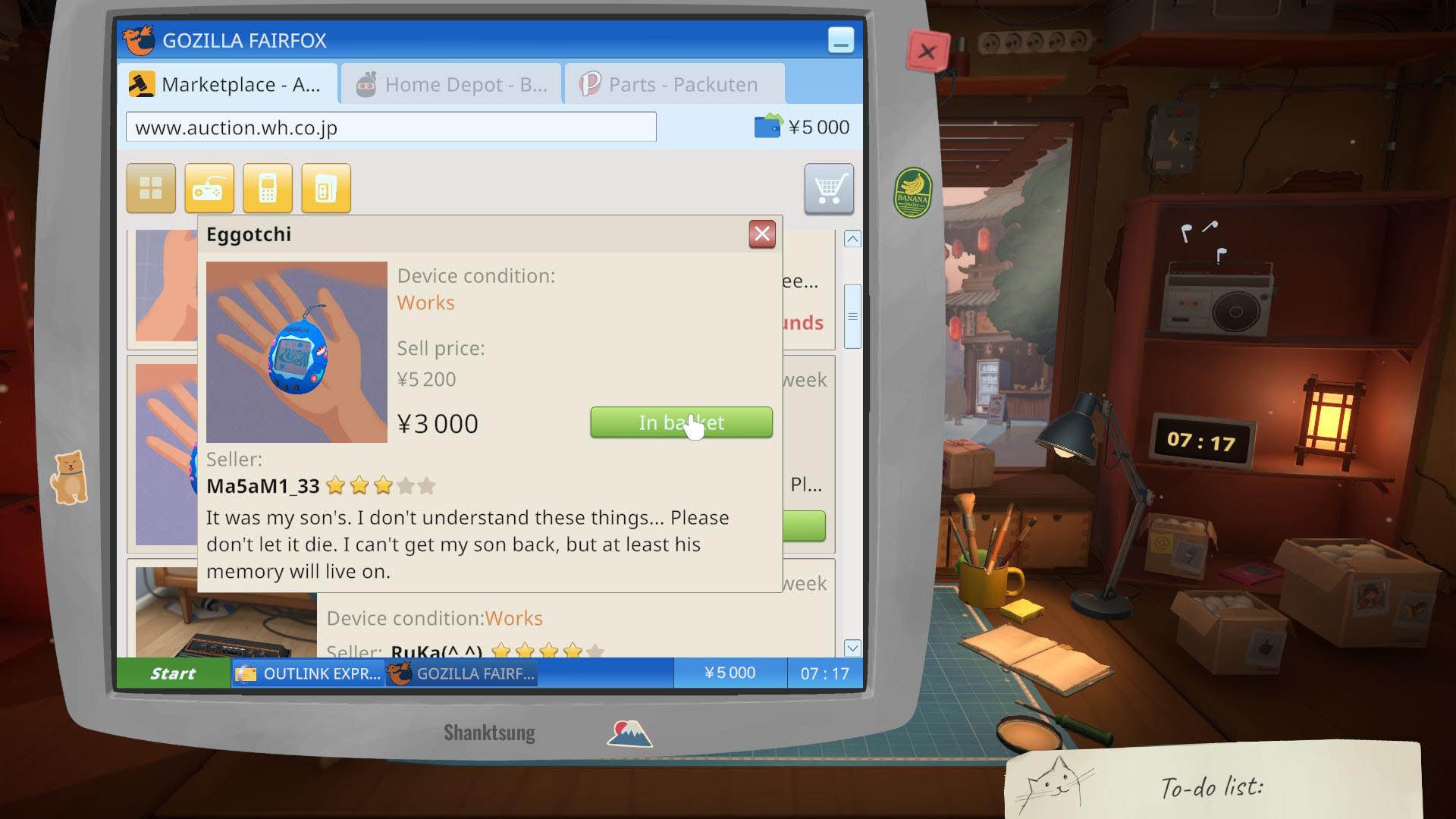 While a story like this can have a place in games, it feels like it may need a little more grounding than this listing provides - 5