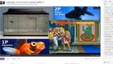 Dois peixes estão a jogar Street Fighter 2