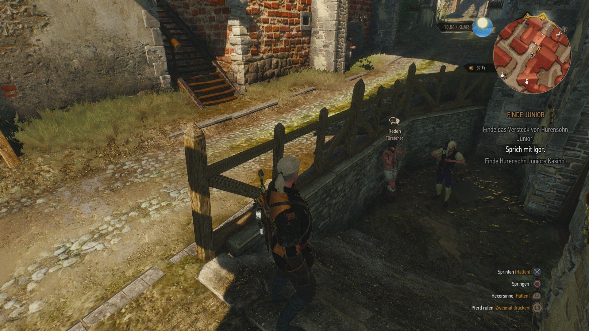 Witcher 3 Finde Junior Töten Oder Nicht The Witcher 3: Finde Junior - Kasino, Vernon Roche, Juniors Versteck