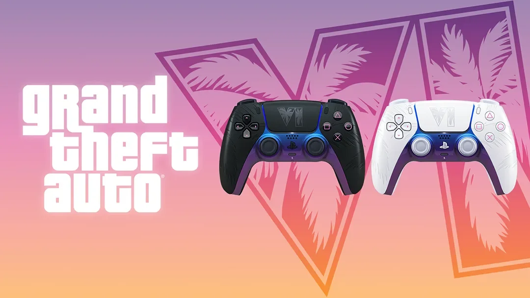 Imagem ilustrativa sobre DualSense do PS5 chega em versão temática GTA 6, com edição limitada inspirada em Vice City