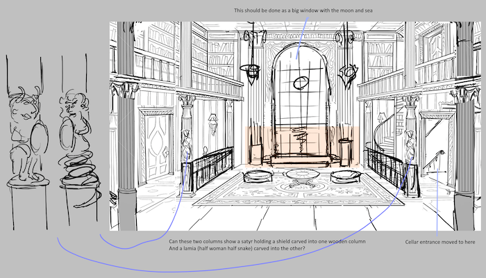 Foolish Mortals concept art