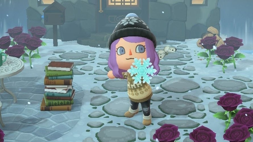 Animal Crossing Snowflakes How to get snowflakes, large snowflakes and