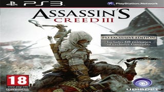 Assassin's Creed 3 contains 60 minutes of exclusive content on PS3, per Amazon UK