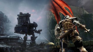 Custom header of Dark Souls 1 and Armored Core 6