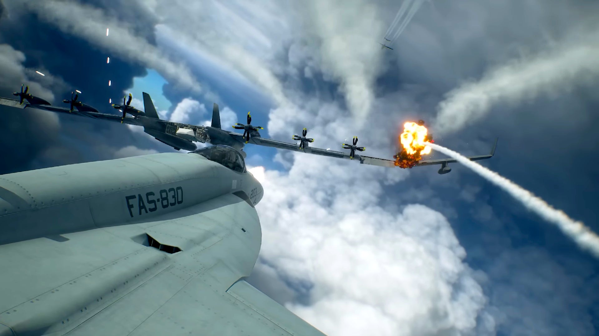 Ace Combat 8 z nowym systemem chmur, kinową narracją i ogromną mapą. Twórcy mają spore ambicje