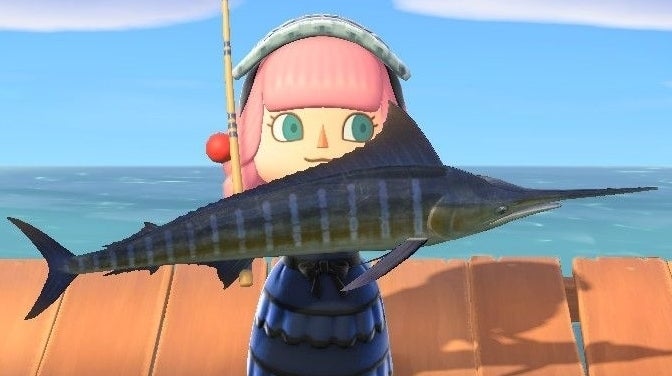 Animal Crossing Blue Marlin How to catch a blue marlin and find the