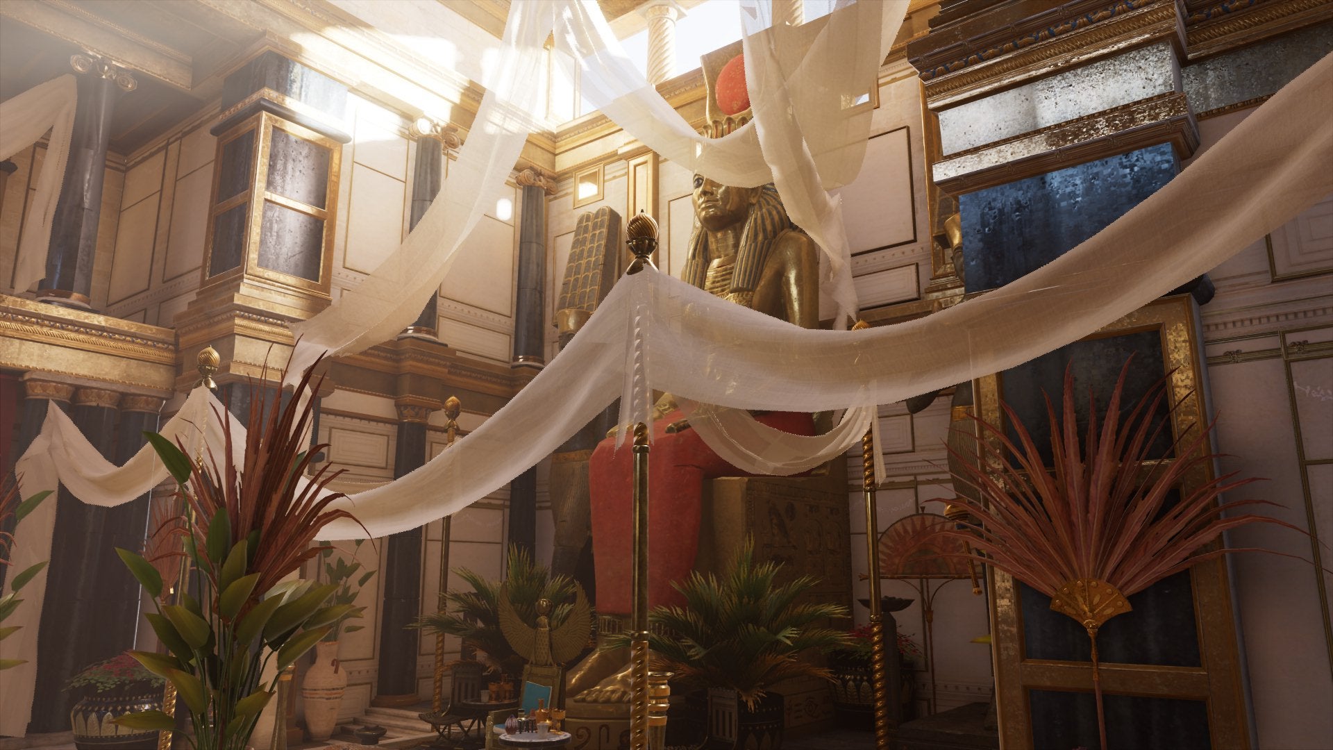 Exploring Assassin's Creed Origins with a camera