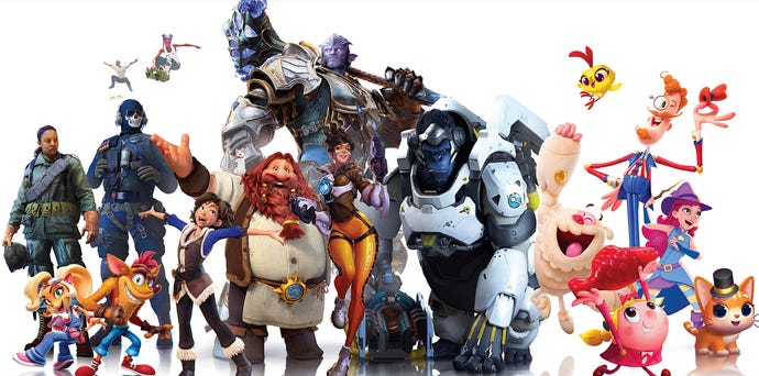 Activision Blizzard King Characters