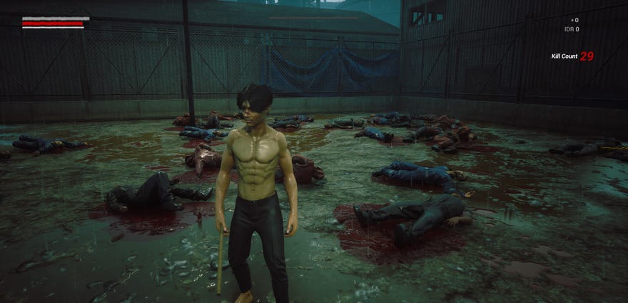 I didn’t actually kill them all, but I’m pretending I did in Acts Of Blood.