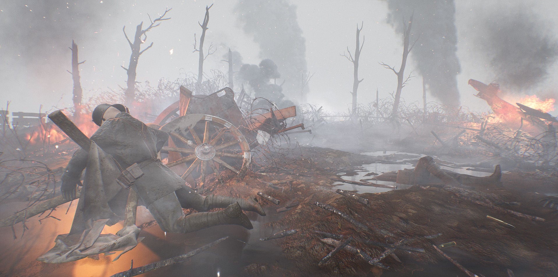 Ad Infinitum is a survival horror set in the trenches of WW1