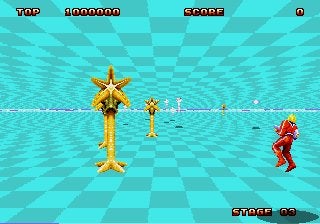 Space Harrier II screenshot