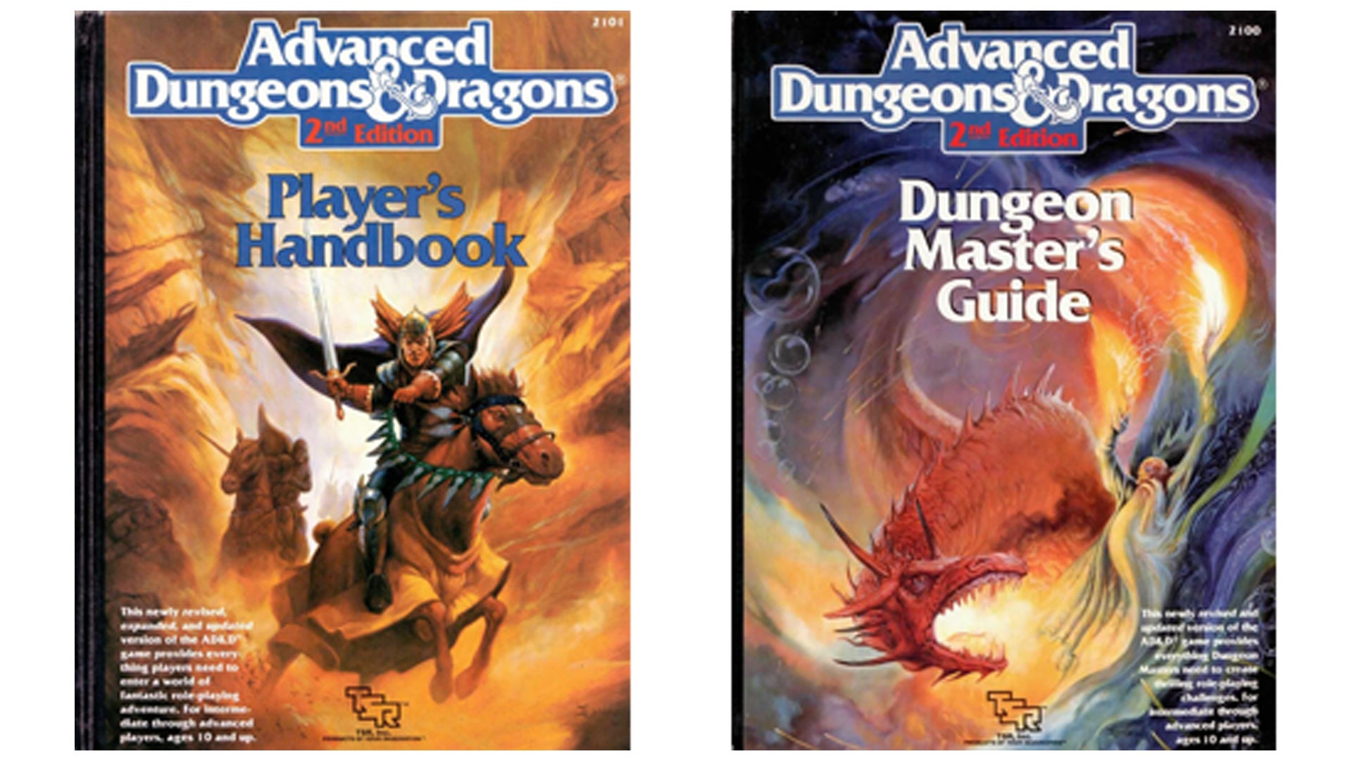 Dungeons & Dragon D&D 2nd Edition RPG Book shops Lot