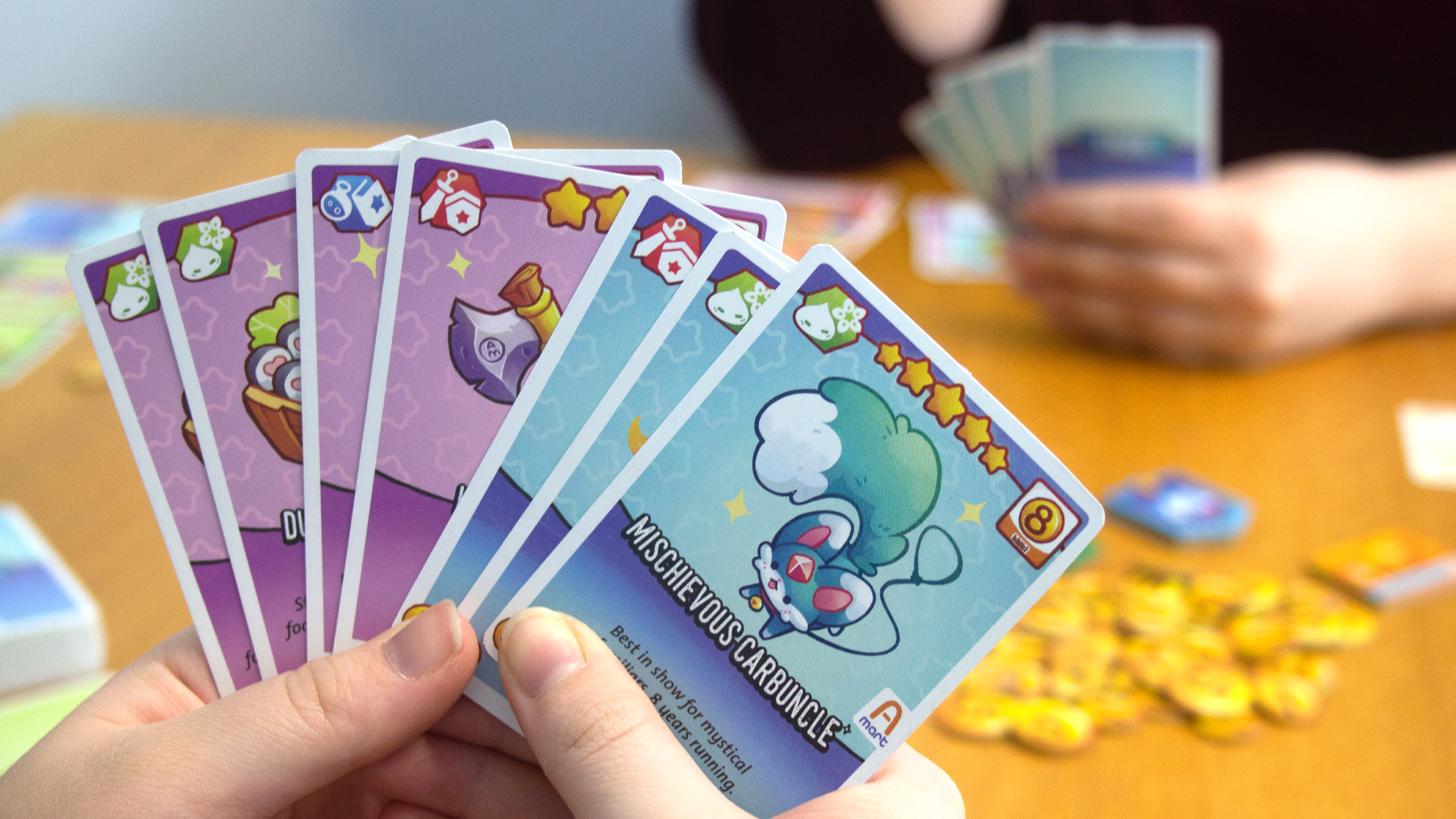 Adventure Mart board game review - cutesy charm overcomes inconsistent gameplay in fantasy auction deckbuilder