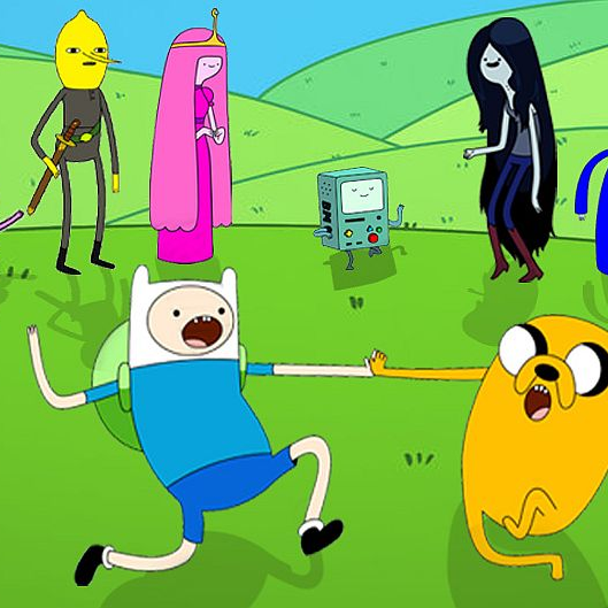Adventure Time Characters As Anime Fionna And Cake' Trailer Goes On An