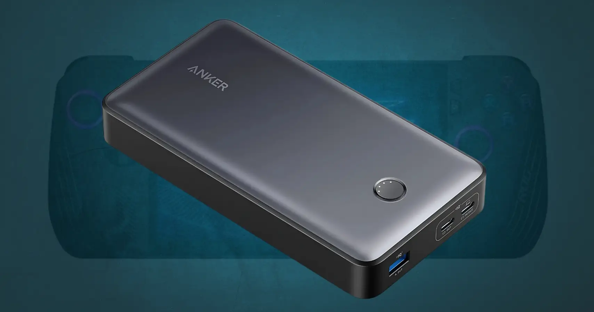 Anker 537は私がテストした最高のスチームデッキパワーバンクであり、今日はたったの35ドルです