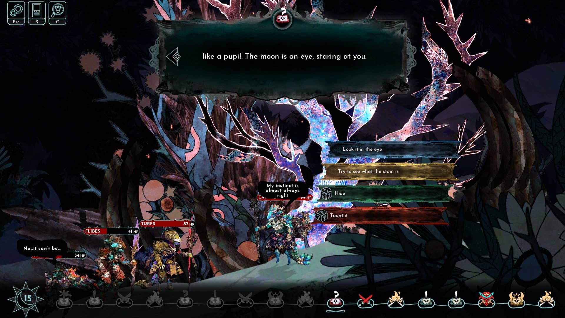 Choose a way to deal with peeping eyes with Eteris.
