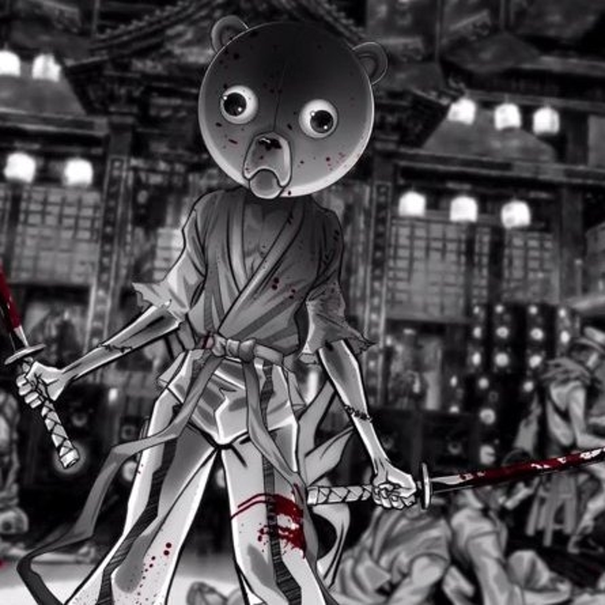 Samrin 2 Samurai Afro Kuma Afro Samurai 2: Rache An Kuma Anime Mangaka,