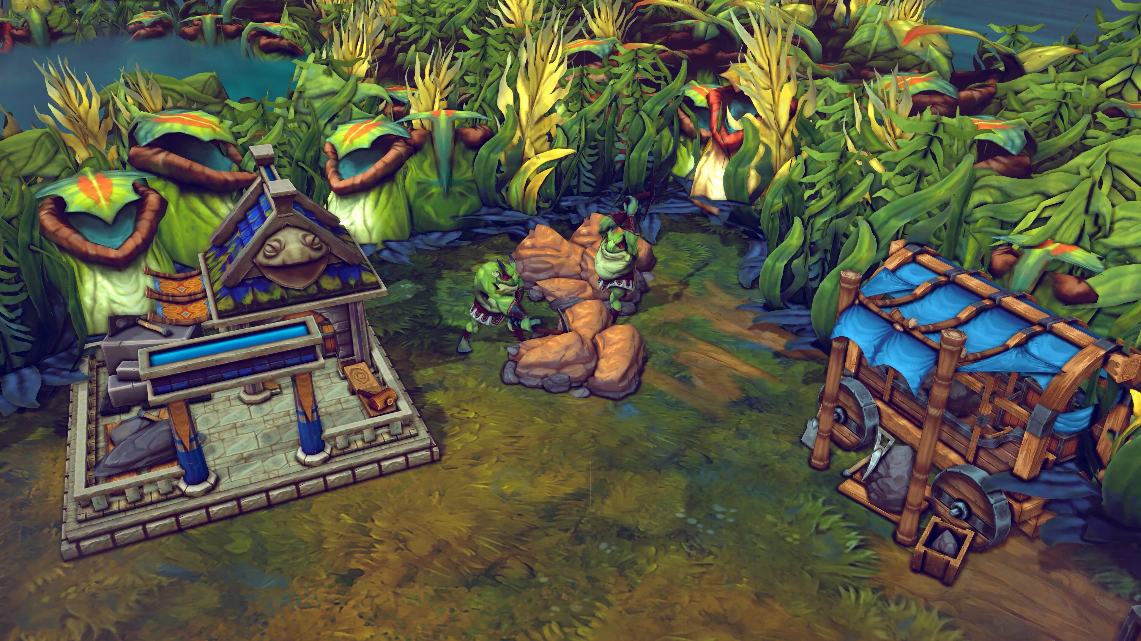 Against The Storm is getting frogs and a new biome in its first expansion this September