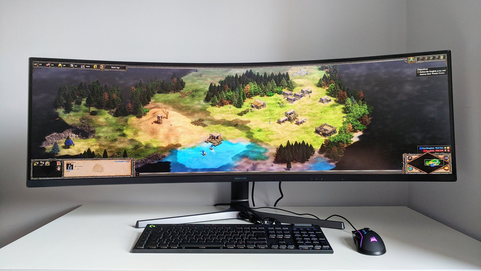 age of empires ii ultrawide monitor