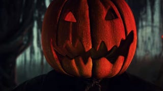 Agent 47 gets a big ol' pumpkin head in Hitman 2's special Halloween event