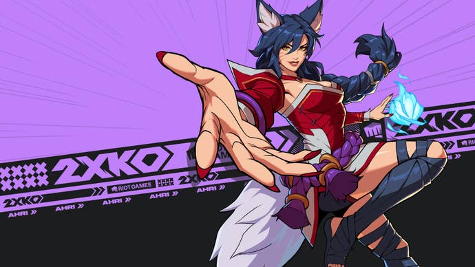 Ahri 2XKO art