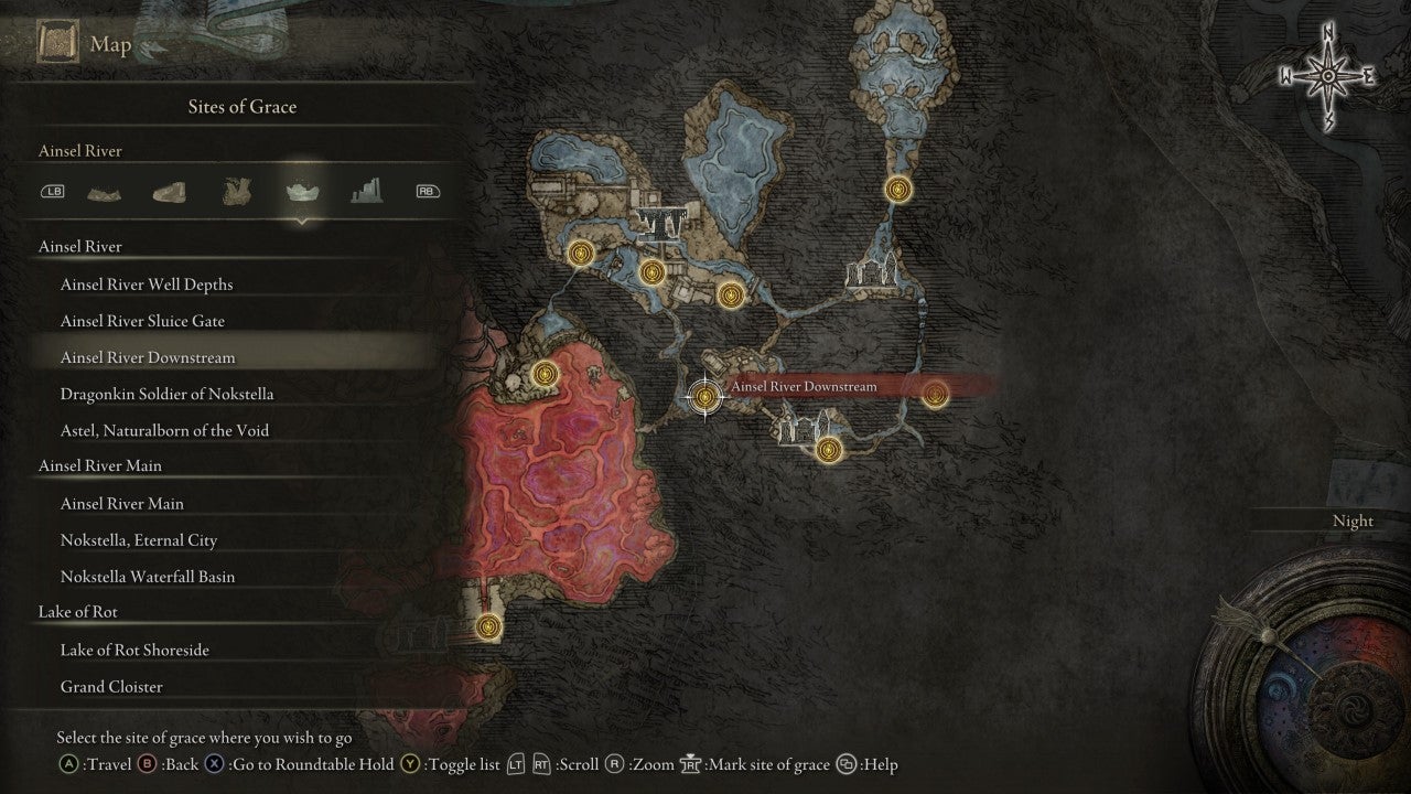 Ainsel River Downstream Grace