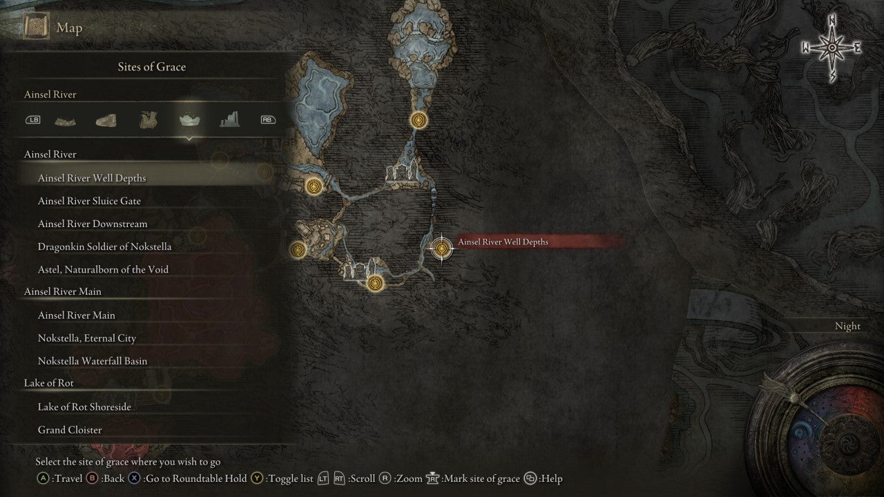 Ainsel River Well Depths