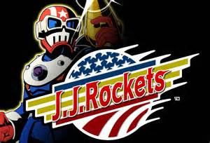 Caixa de jogo de J.J. Rockets