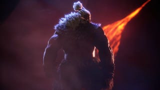 Akuma in Street Fighter 6 announcement trailer