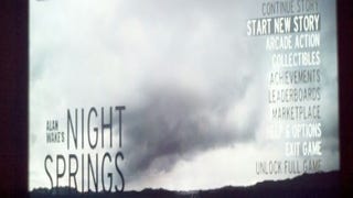 Rumour: Alan Wake: Night Springs front menu shown